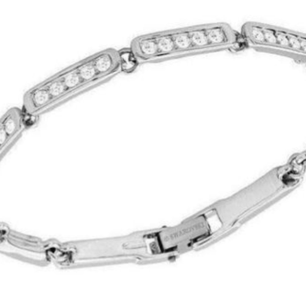 Swarovski Clear Silver Everyday Tennis Bracelet
